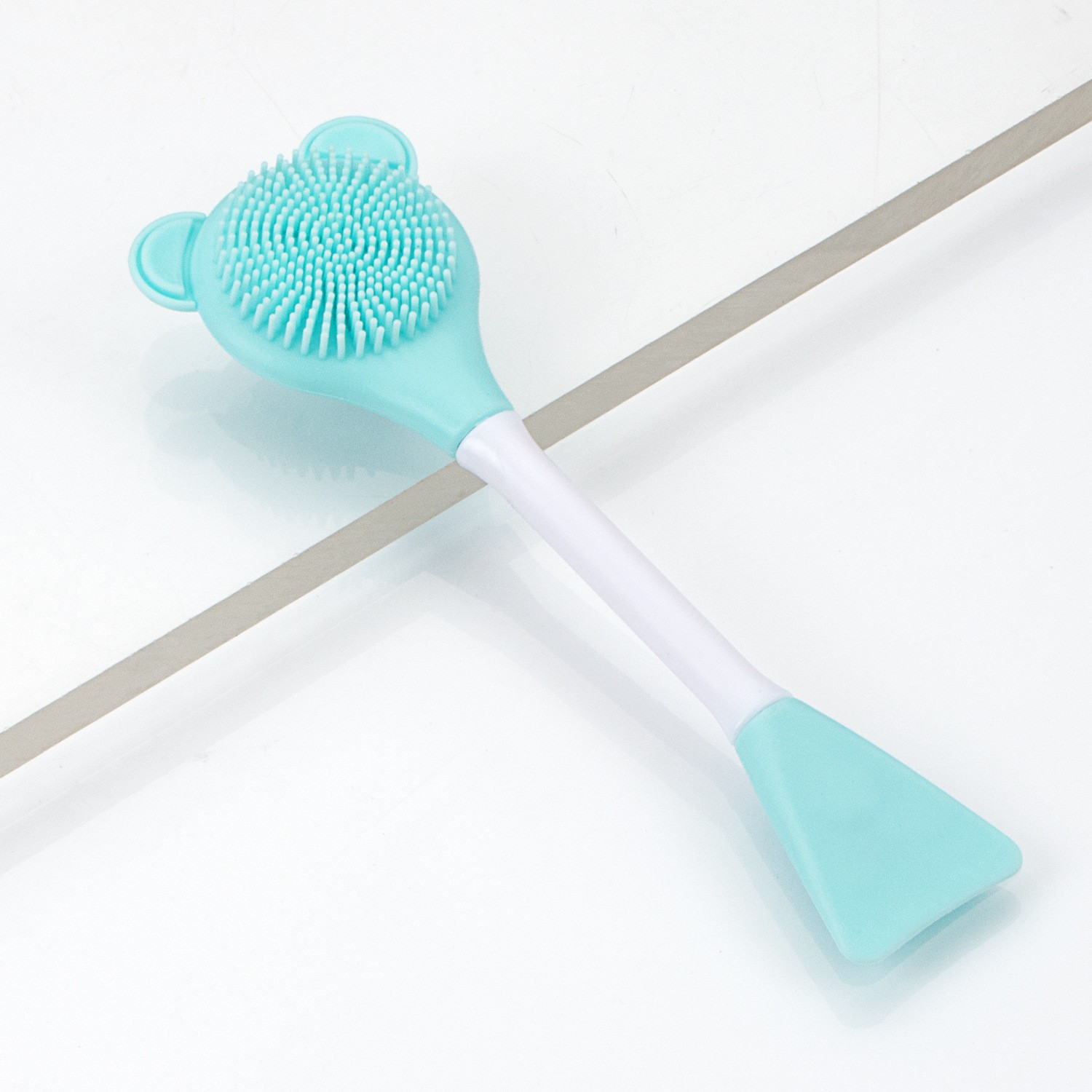 Manual Silicone Cleansing Massage Brush Face Mask Brush Temu