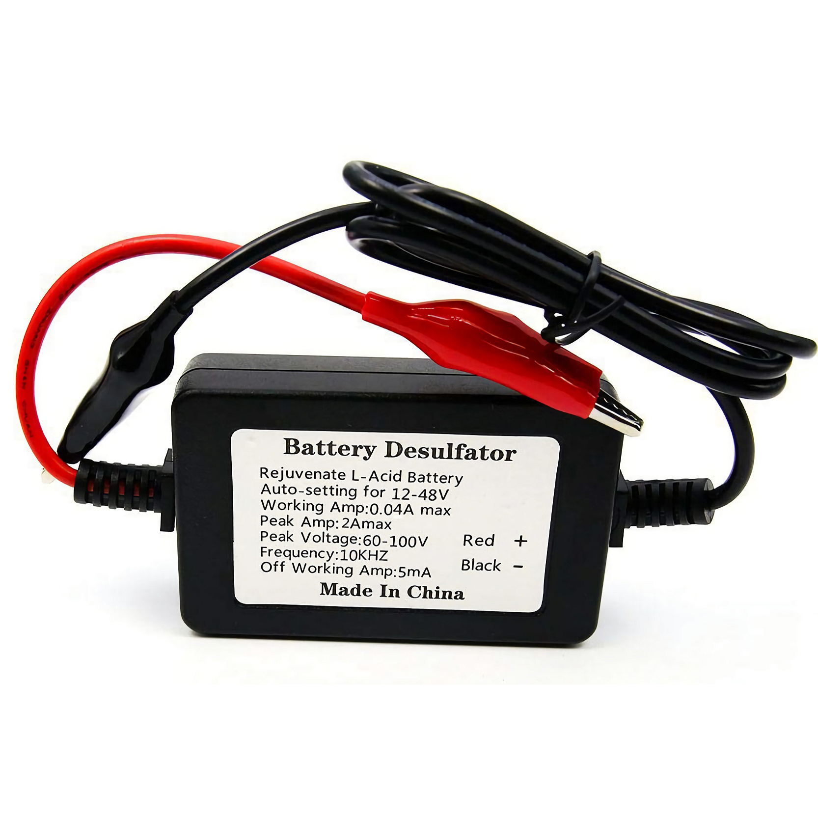 Battery Desulfator 200Ah Battery Balancer for 12V/24V/36V/48V Lead Acid -  Longline Global