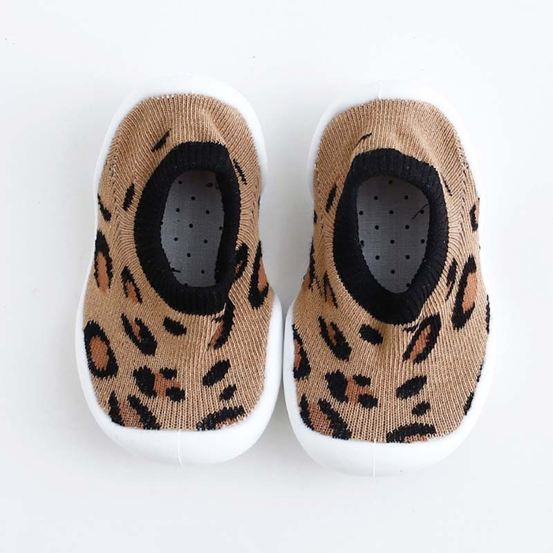 Baby Sock Shoes Toddler First Walking Shoes for Baby Girls and Boys, Soft Sole Breathable Crib Shoes