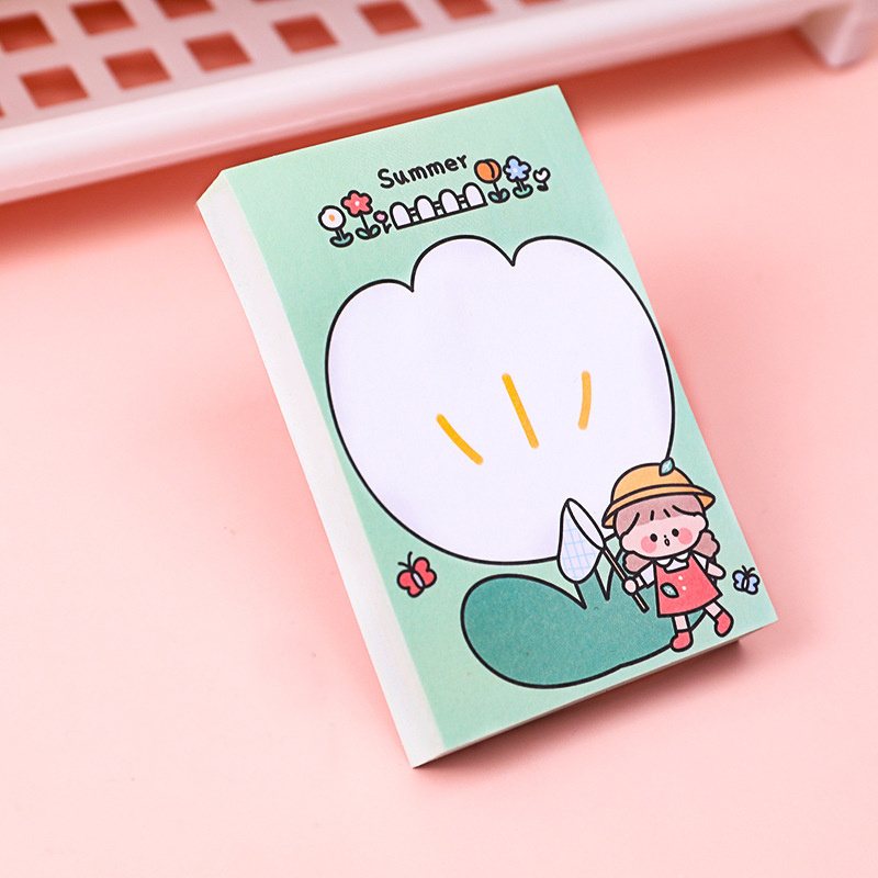 Creative Vegetable Sticky Notes Cute Cartoon Design Portable - Temu