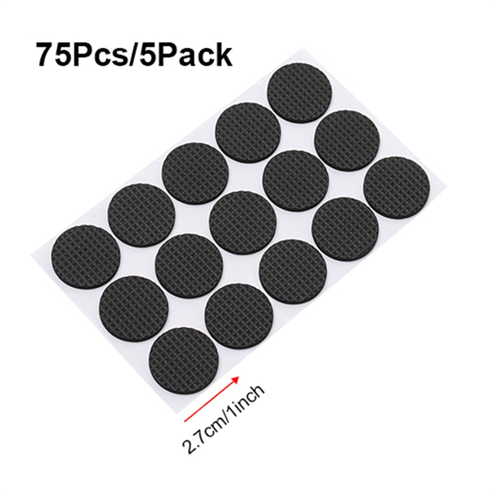 10mm ROUND RUBBER PADS SELF ADHESIVE ORNAMENTS ANTI SCRATCH PROTECT STICKY  BACK