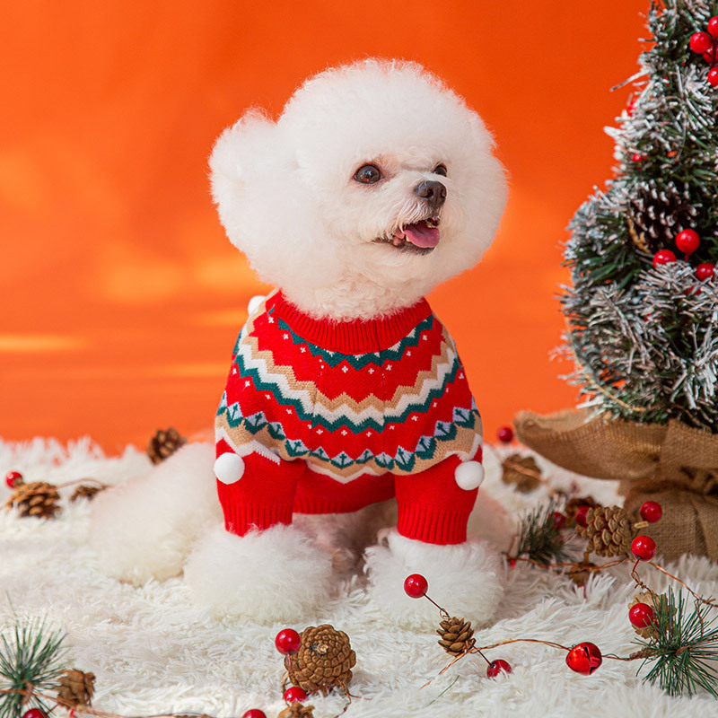 Doggie Christmas Outfits Fitwarm Christmas Penguin Dog Sweater