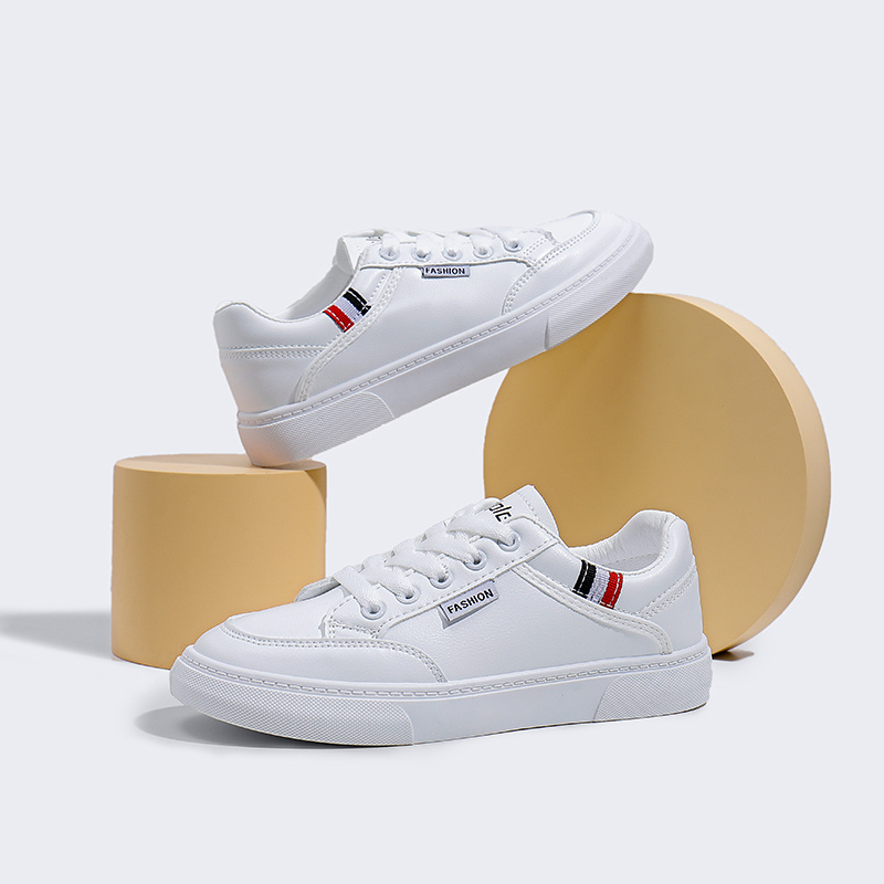 Women's Casual Sneakers Flat White Shoes Lace Up Skate Shoes - Clothing,  Shoes \u0026 Jewelry - Temu