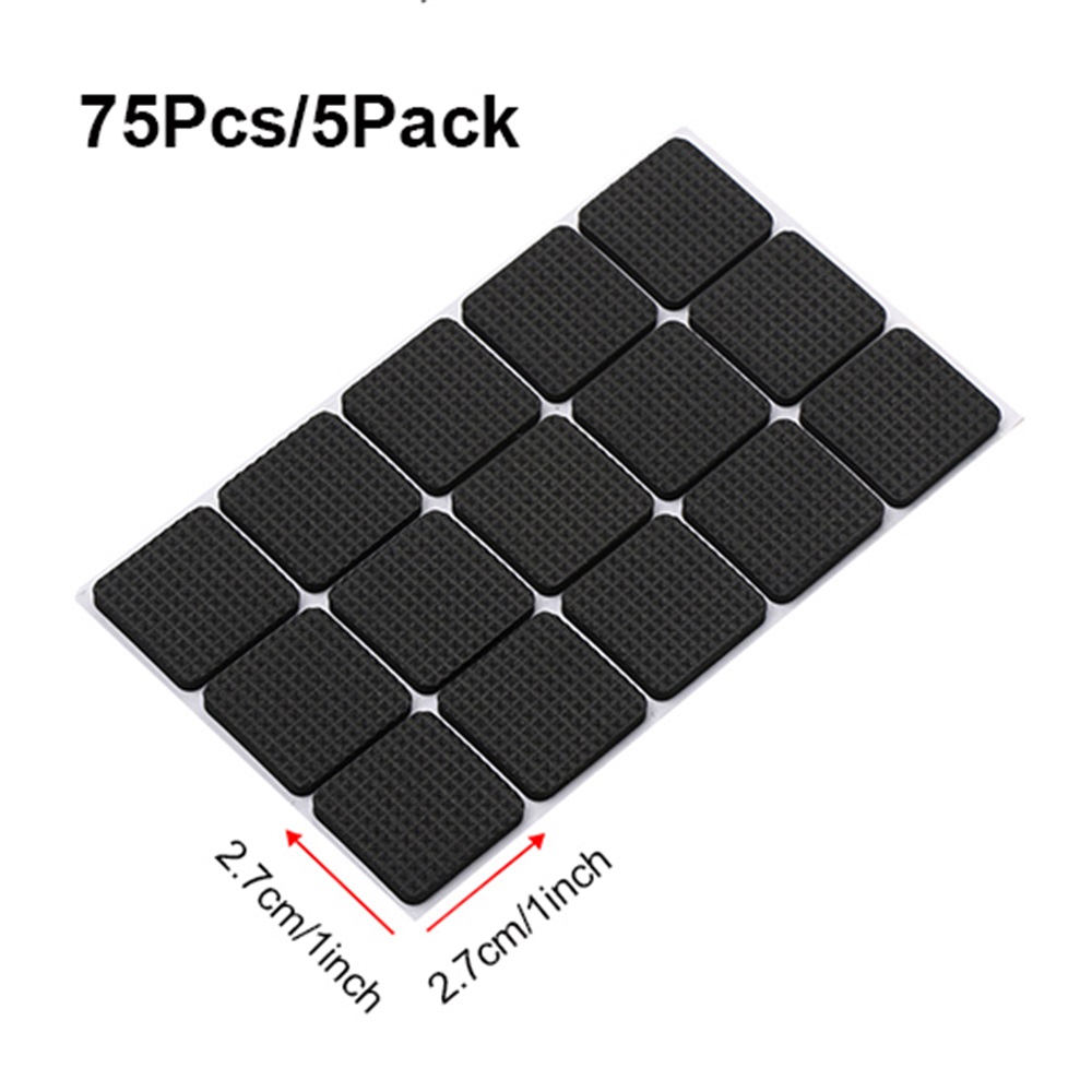 Non Slip Furniture Pads, Sopito 129pcs Self Adhesive Felt Furniture Pads  for Hardwood Floors, Rubber Furniture Grippers, Anti Scratches Floor  Protectors for Chair Legs Feet Black - Yahoo Shopping