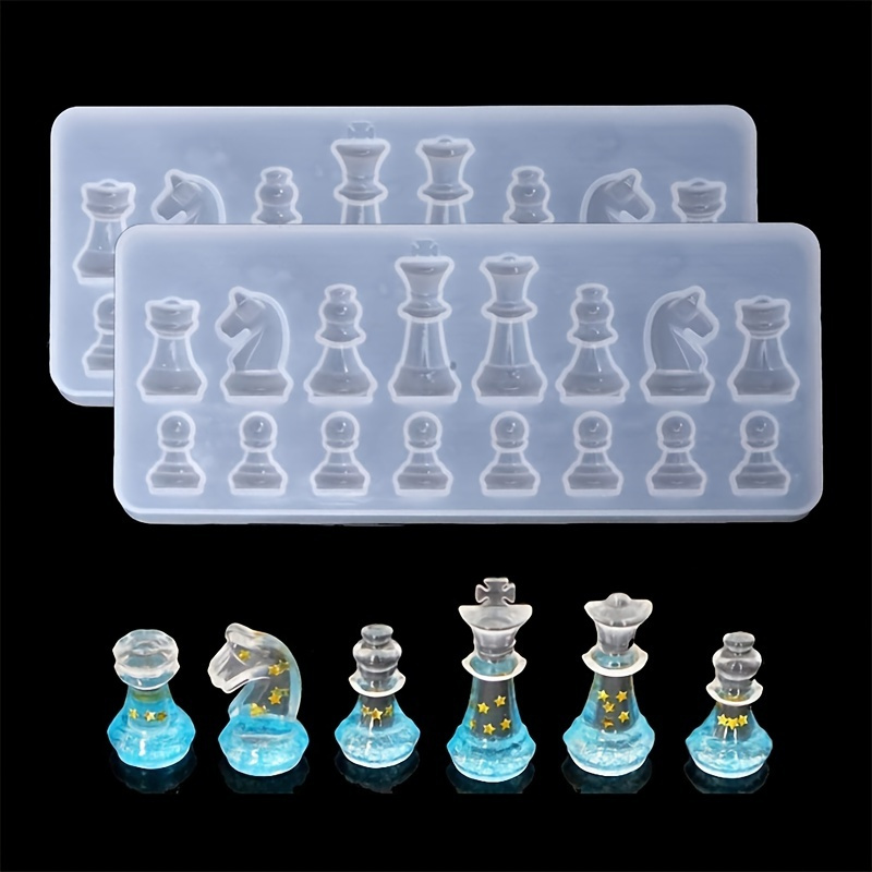 

1pc Mini Chess Silicone Resin Mold Epoxy Casting Mold Diy Craft Jewelry Craft Making Handmade Tools
