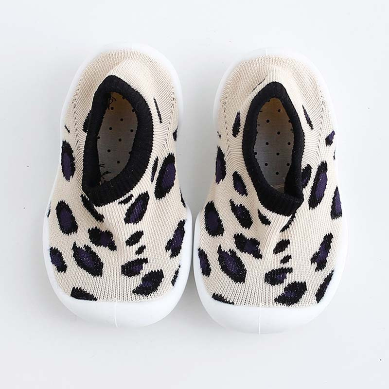 Baby Sock Shoes Toddler First Walking Shoes for Baby Girls and Boys, Soft Sole Breathable Crib Shoes