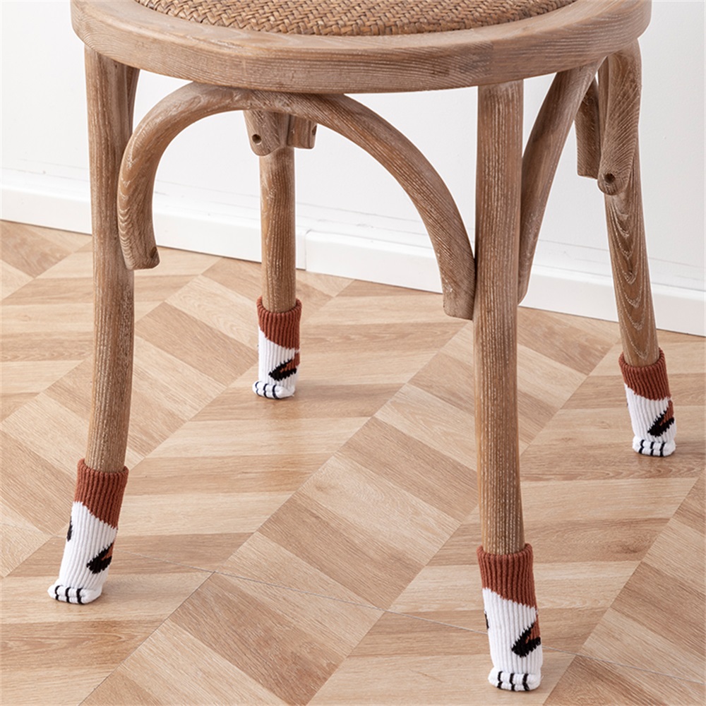  GMZ&KEHC 8 calcetines de punto de alta elasticidad para patas  de silla, calcetines para patas de muebles para evitar arañazos y reducir  el ruido, protectores de suelo para pies de muebles