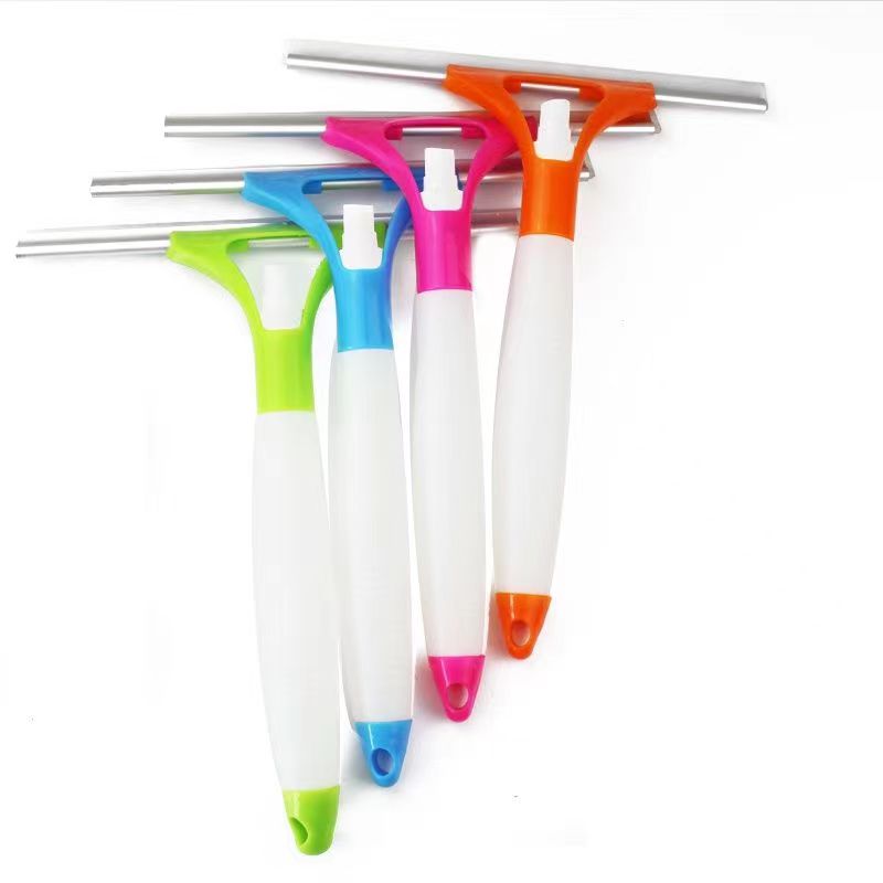 Car Wash Detachable Double-sided Glass Wiper Long Handle Glass Cleaning  Wiper Window Brush Scraping Window Wiper Household Wiper