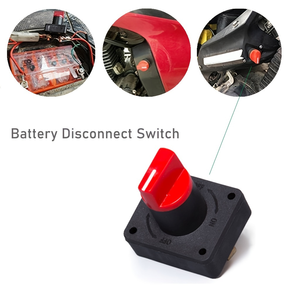 300a Battery Disconnect Switch Master Disconnect Rotary Cut Off ...