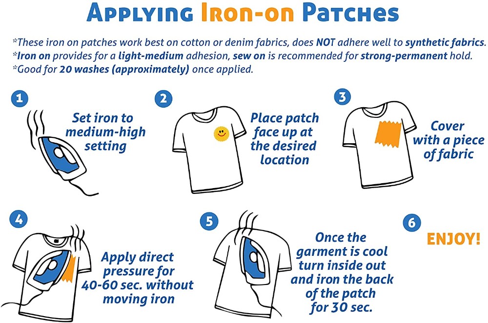  Would You Like to Know More Cool Iron on Patches - Sew