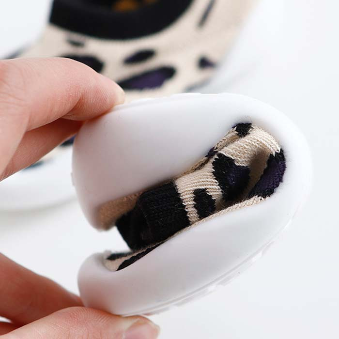 Baby Sock Shoes Toddler First Walking Shoes for Baby Girls and Boys, Soft Sole Breathable Crib Shoes