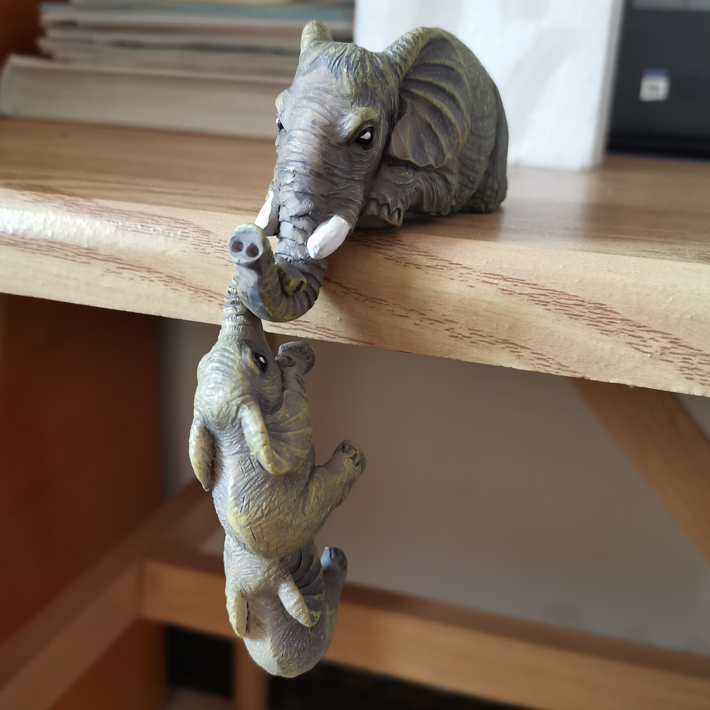 Adorable Elephant Hanging Decor Resin Crafts Home Room Decor - Temu