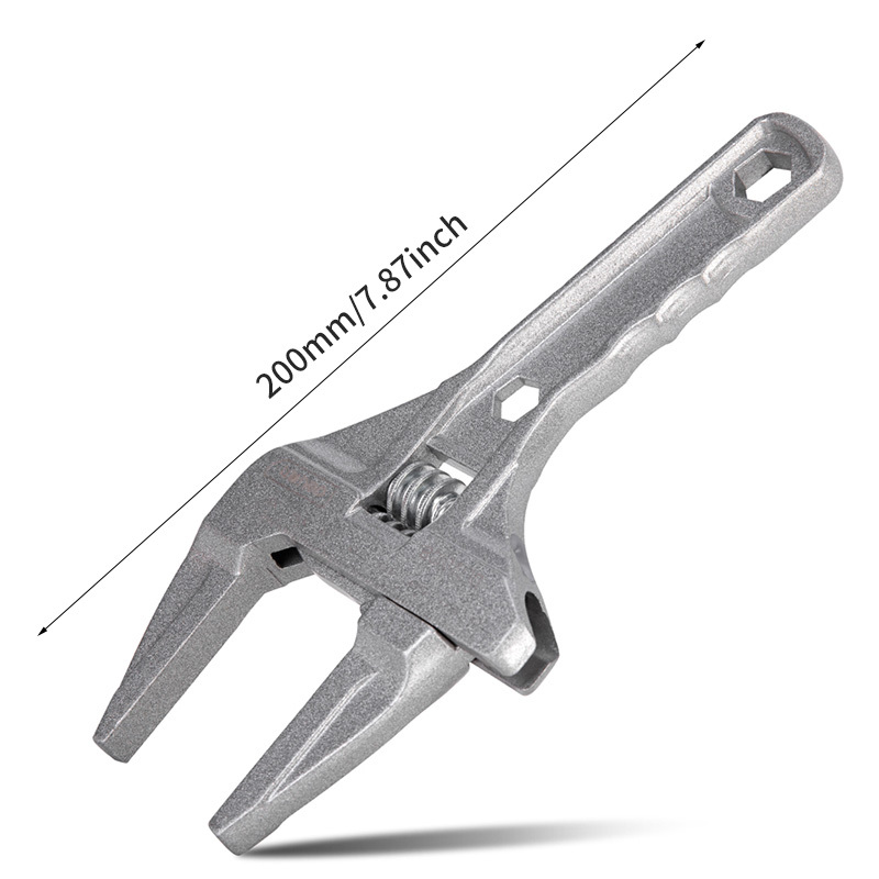 Adjustable Spanner Wrench Short Shank Large Opening Bathroom Temu