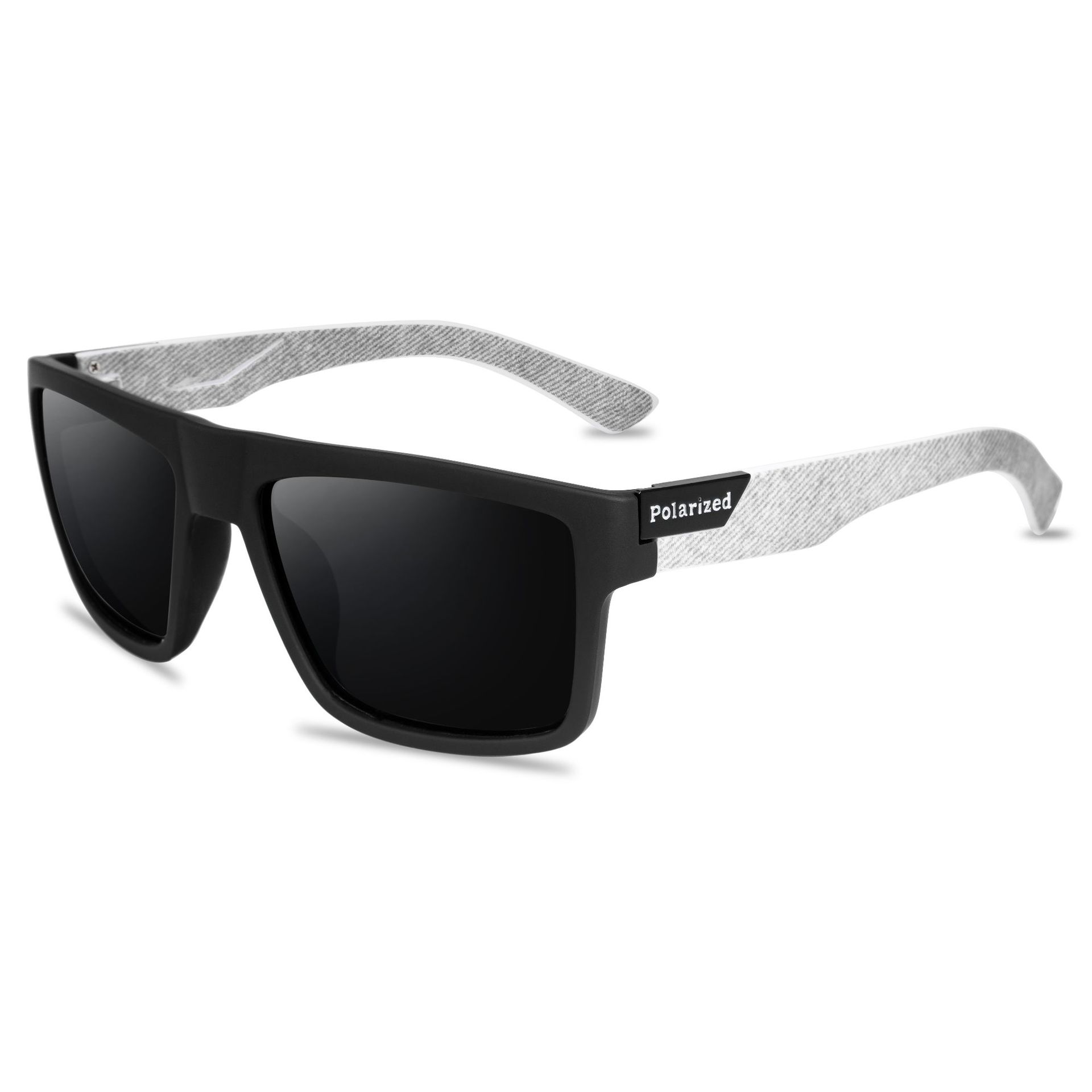 1pair 2022 Fashion Square Polarized Sunglasses Men's Classic Sports Fishing Travel Colorful Sun Glasses UV400 Goggles,Temu