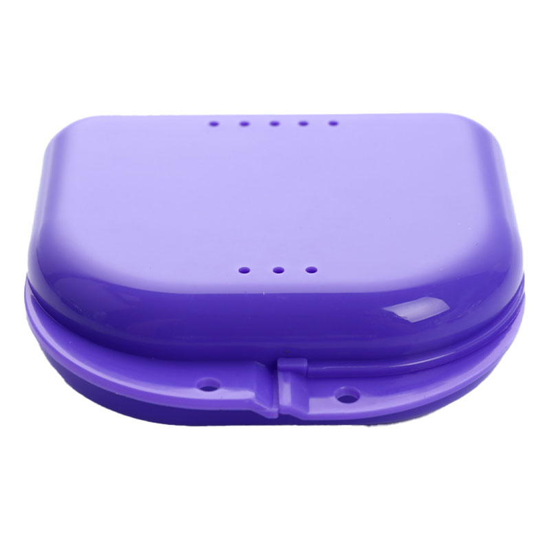 Plastic Tooth Storage Box for Dentures & Braces