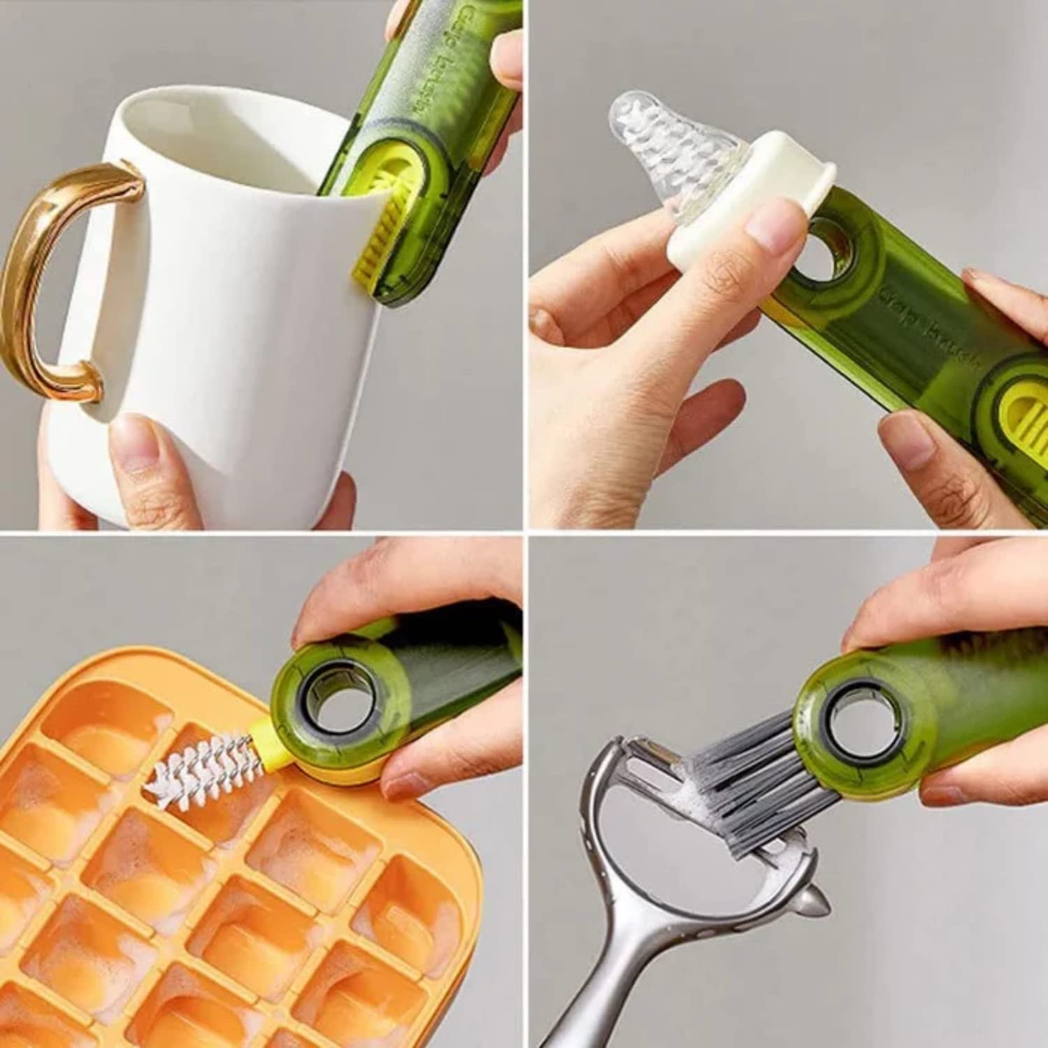 1 Cup Lid Cleaning Brush Set Multi functional Insulation Cup - Temu