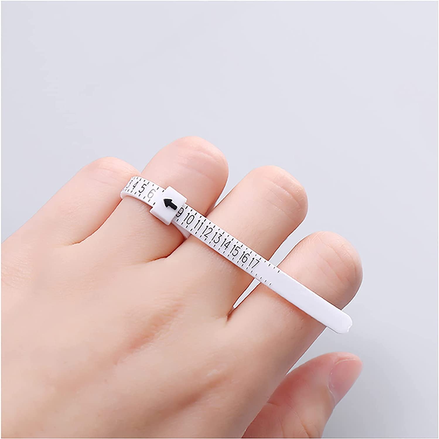 Christmas Ring Sizer Measuring Set Reusable Finger Size Gauge