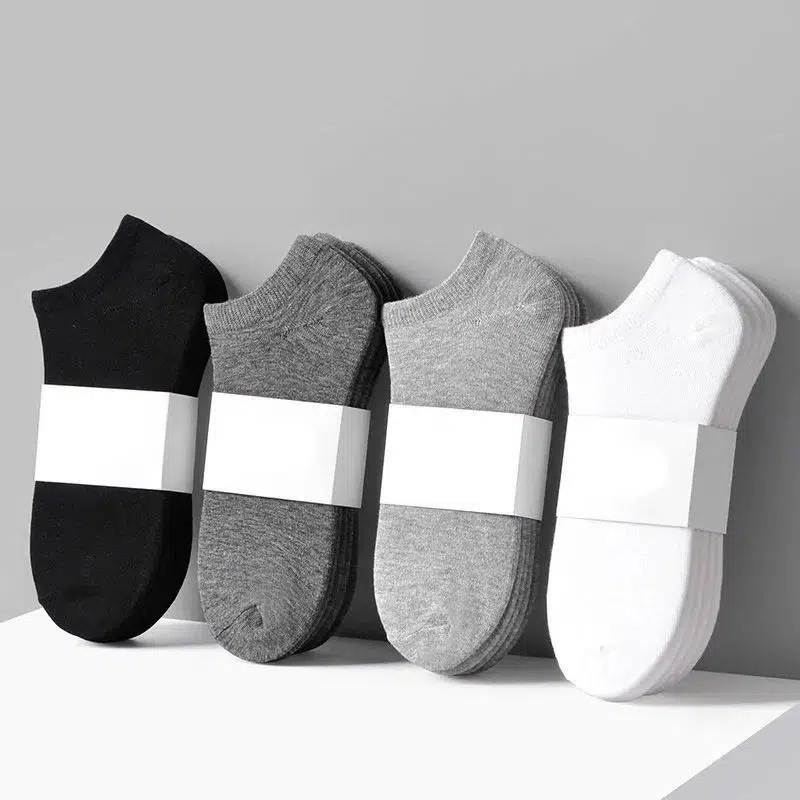 12 pares de calcetines tobilleros para mujer, varios colores, tallas 9-11,  negro, gris, blanco, Blanco