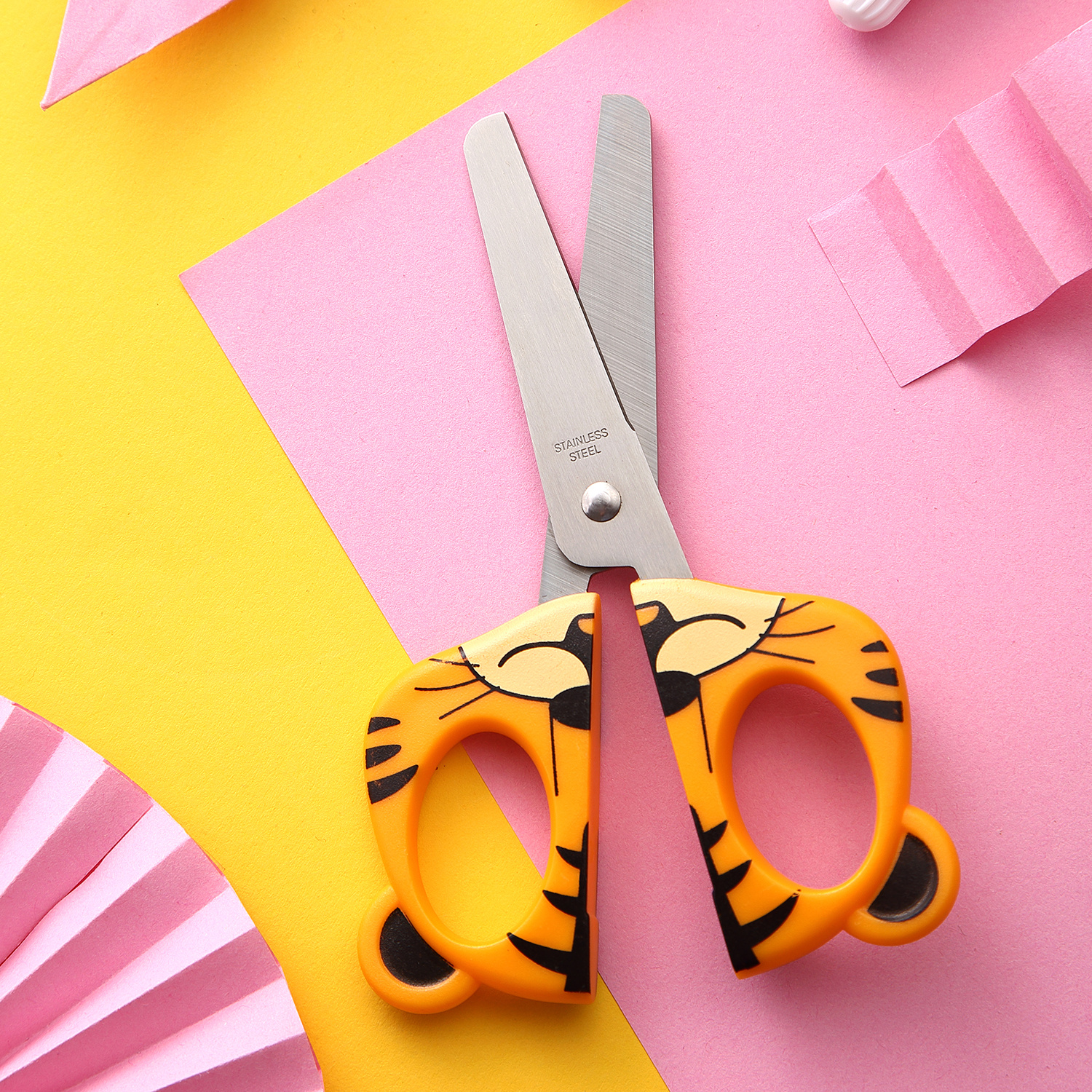 Cute Cartoon Animal Shaped Scissors Perfect For Crafting And - Temu