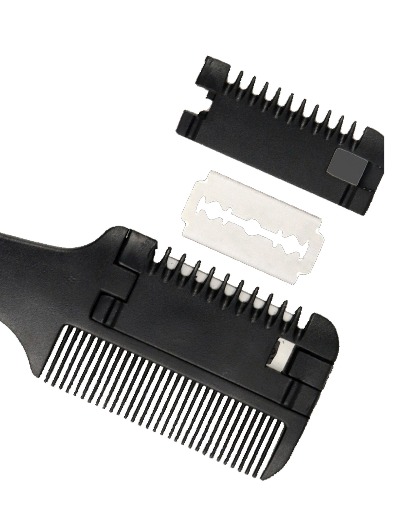Hair Razor Combs Extra Hair Cutter Comb Thin Thick Hair Temu