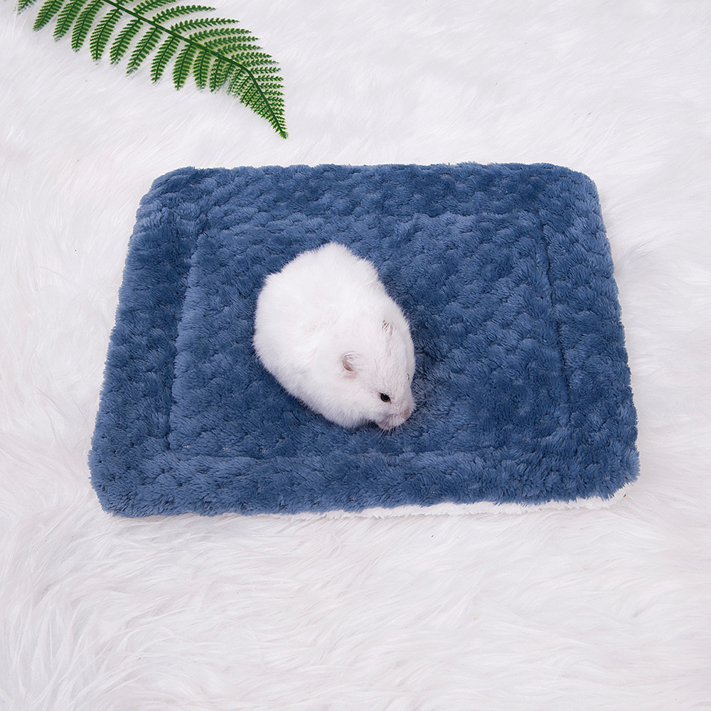 Cozy And Comfy Hamster Bed: Soft Cotton Cage Sleeping Bed With Warm Cushion  Pet Accessories - Temu