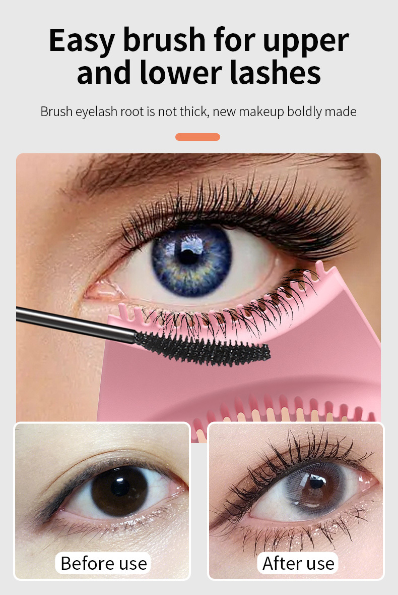 Mermaid Shaped Silicone Eyeliner Guide Tool Reusable Mascara Temu