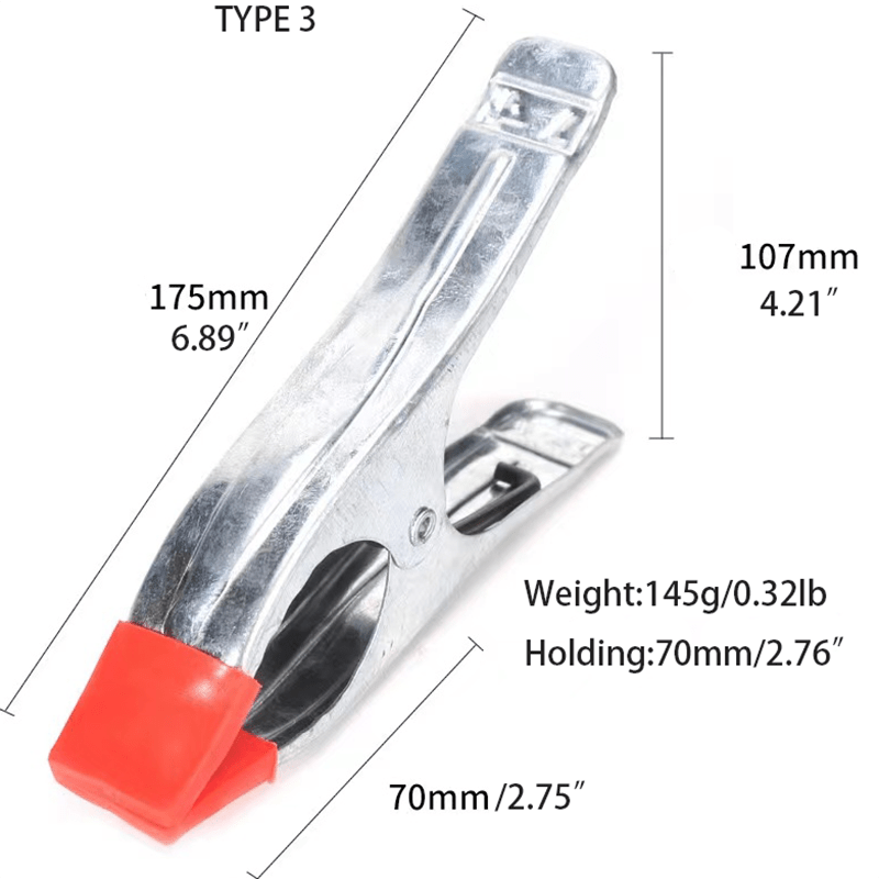 Durable F Clamps Woodworking Clamp for Home Crafts, Spring, 40mm