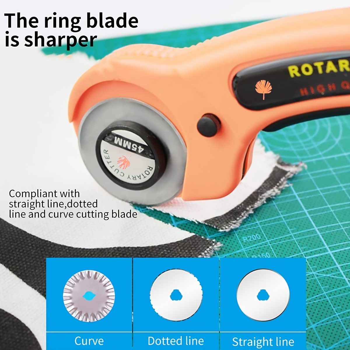 Rotary Fabric Cutter: Professional grade Tailor Scissors - Temu