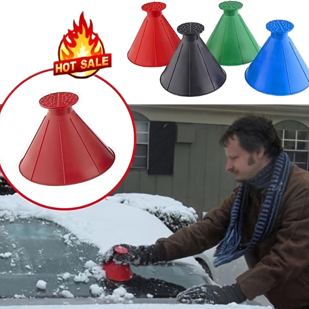 Ice Scrapers For Car Windshield With Snow Brush - Temu