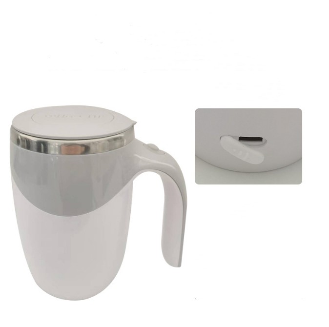 Automatic Stirring Magnetic Mug For Chefs Stainless Steel - Temu