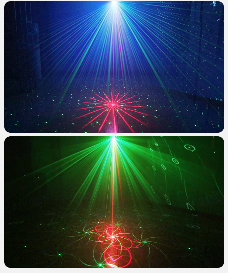 Luci Rotanti Laser Illuminazione Scenica Luci Stroboscopiche - Temu Italy