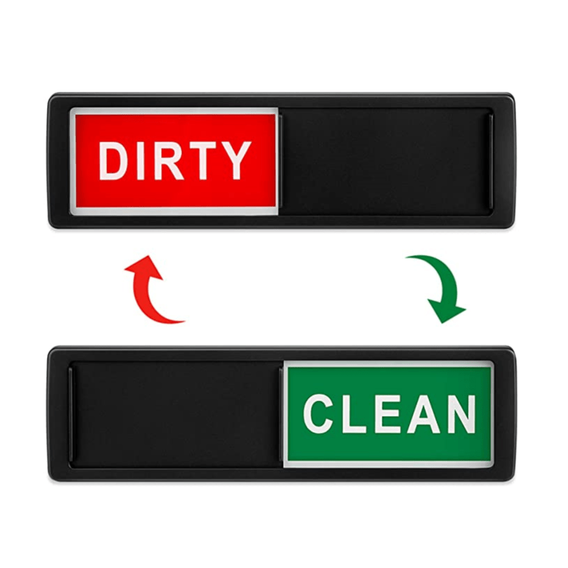 Dirty Clean Dishwasher Sign - Temu