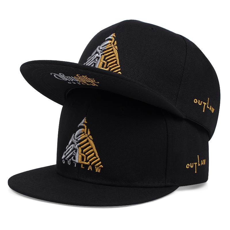 1pc Triangular Thug Men's Hip Hop Style Baseball Cap