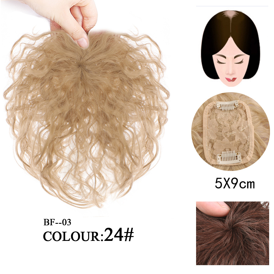 Mini Curly Hair Topper Wig Pieces Top Head Short Curly Hair Temu