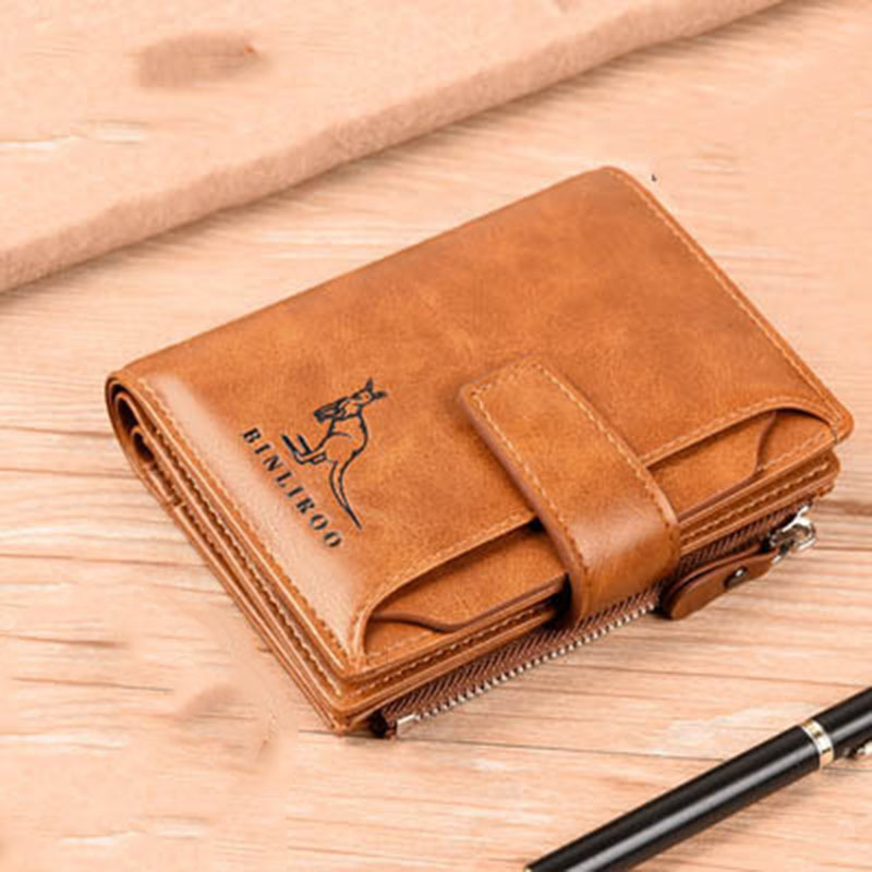 Fashion Men Wallet PU Leather Clutch Purse Man Money Credit Card Holder PU Male  Hand Bag Big Coin Purse Christmas Gift For Men