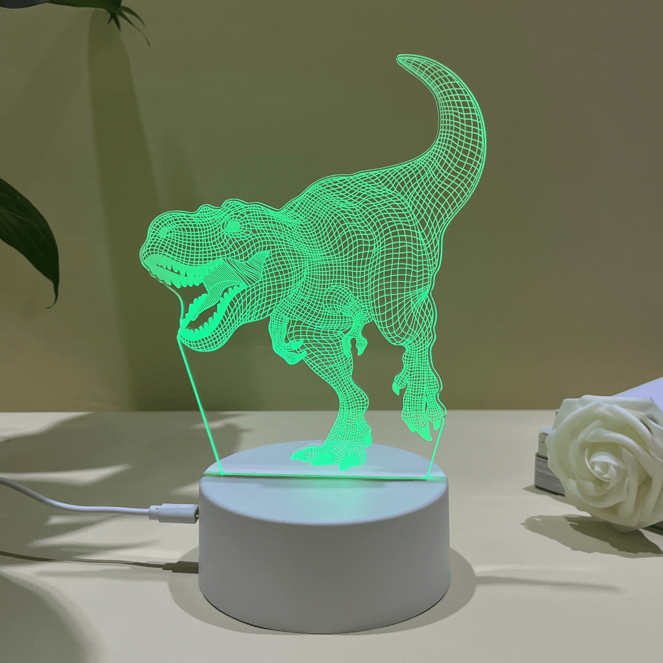 dinosaur shaped night light