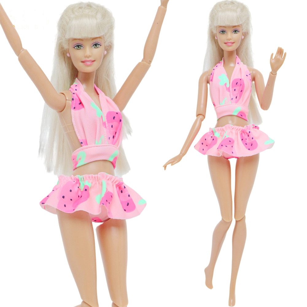 Biquíni de praia de alta qualidade, traje de banho, roupas para boneca  barbie, roupas para boneca 1/6 bjd, muitos estilos para escolher -  AliExpress