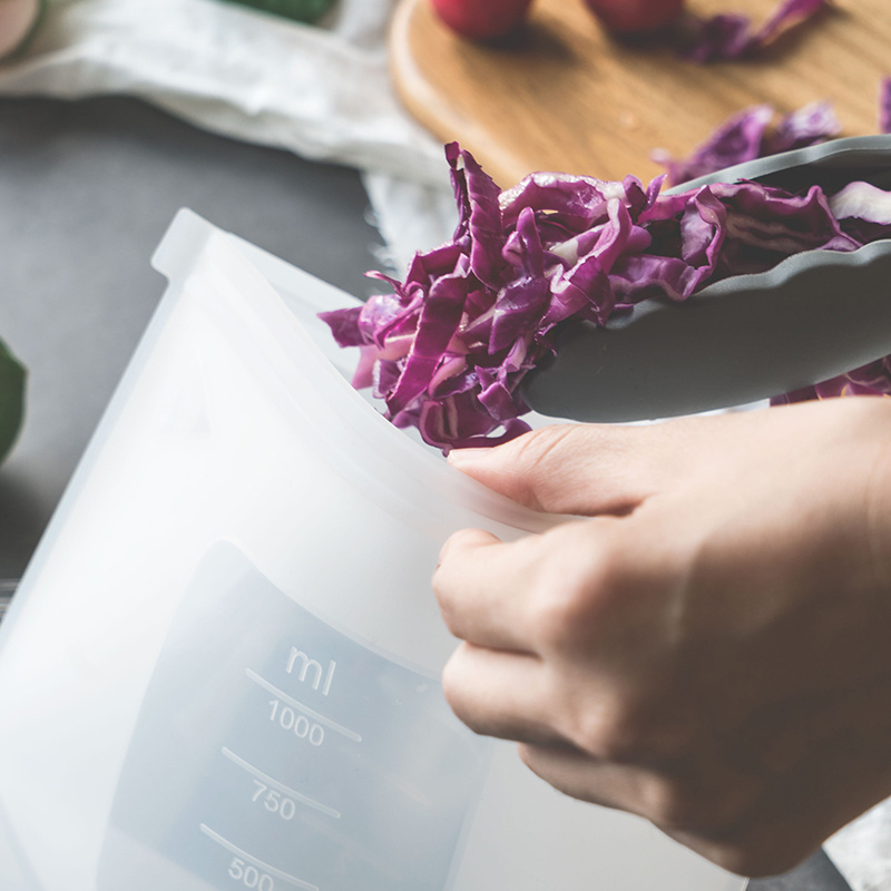 1pc Silica Gel Food Storage Bag Cleaning Bag Food Treatment Safety Bag