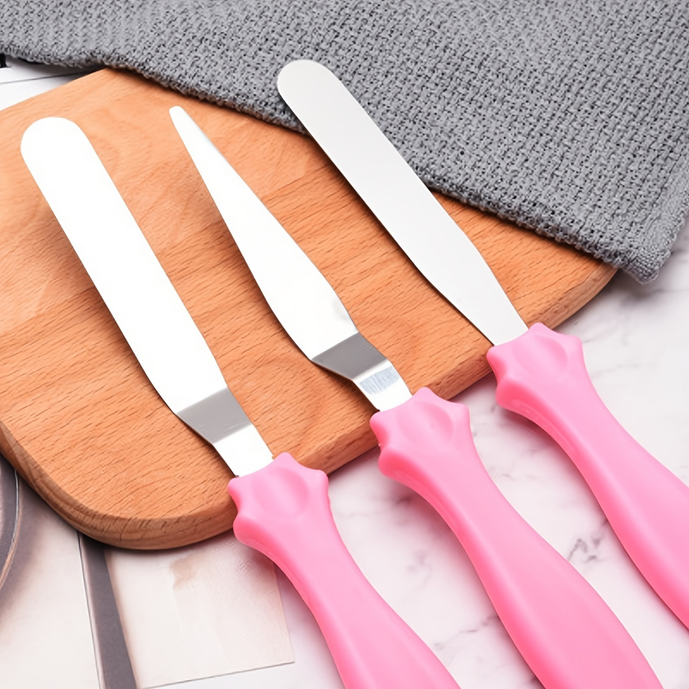 STRAIGHT SPATULA & CAKE KNIFE COMBO-PME_CK18