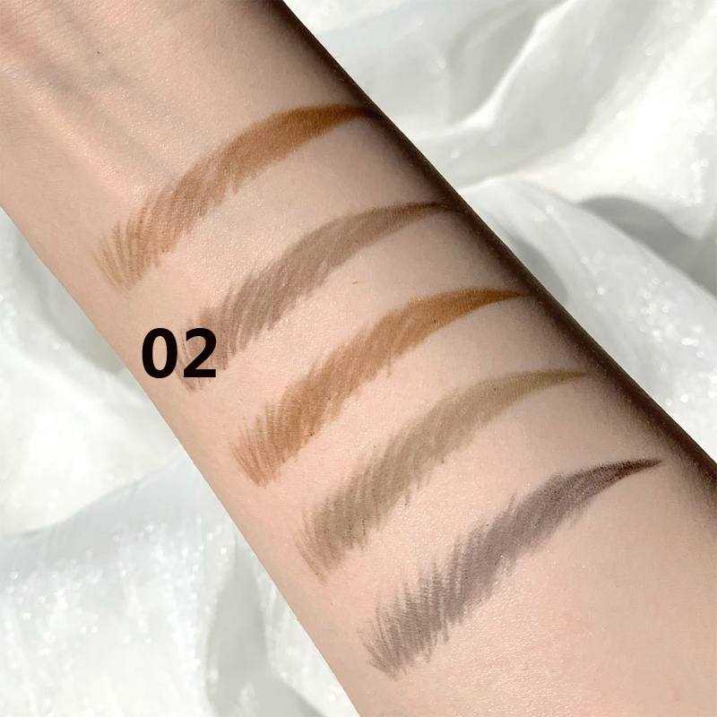 Ultrafine Waterproof Eyebrow Pencil Sweatproof Multicolor Makeup