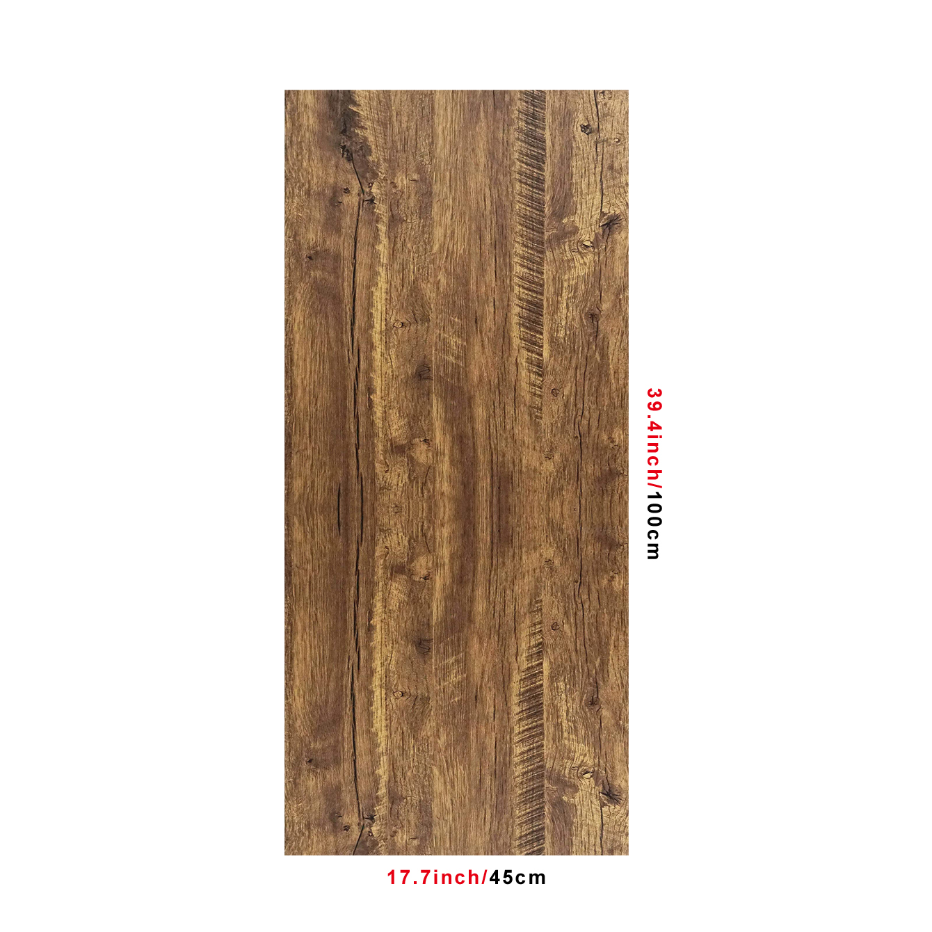 Brown Wood Grain Contact Paper, Home Decoration, Selfadhesive