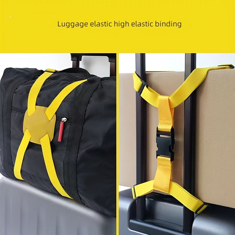 Suitcase Strap Elastic Suitcase Luggage Packing Strap Luggage Accessories Creative Style