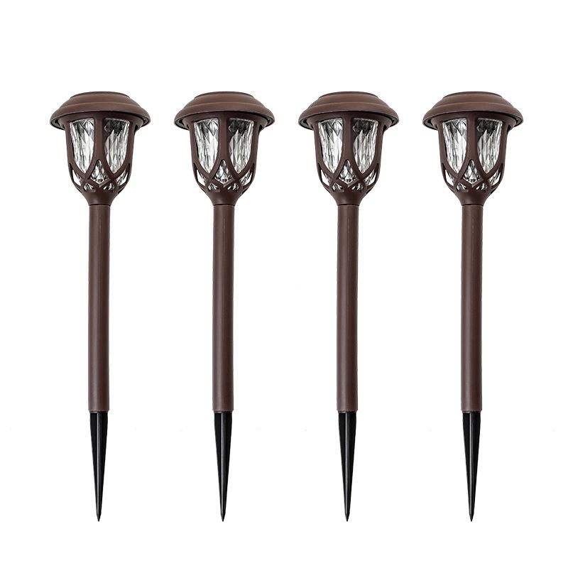 6pcs/10pcs luci solari da esterno, luci da giardino solari impermeabili  palo per passerella marciapiede vialetto, villa - Temu Italy