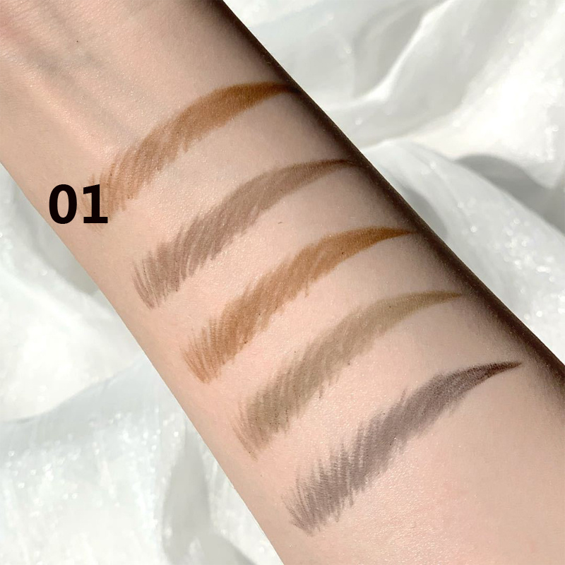 Ultrafine Waterproof Eyebrow Pencil Sweatproof Multicolor Makeup