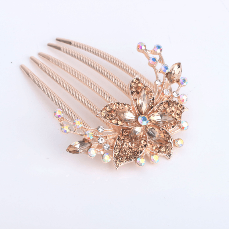 Rhinestone Hair Comb Barrette Hair Clip