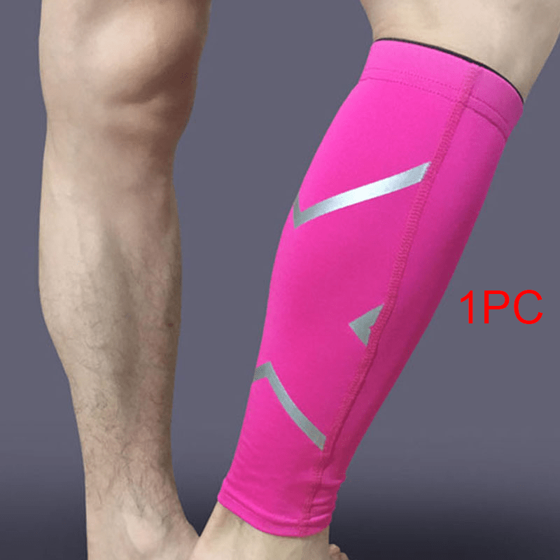 Reflective Compression Calf Sleeves