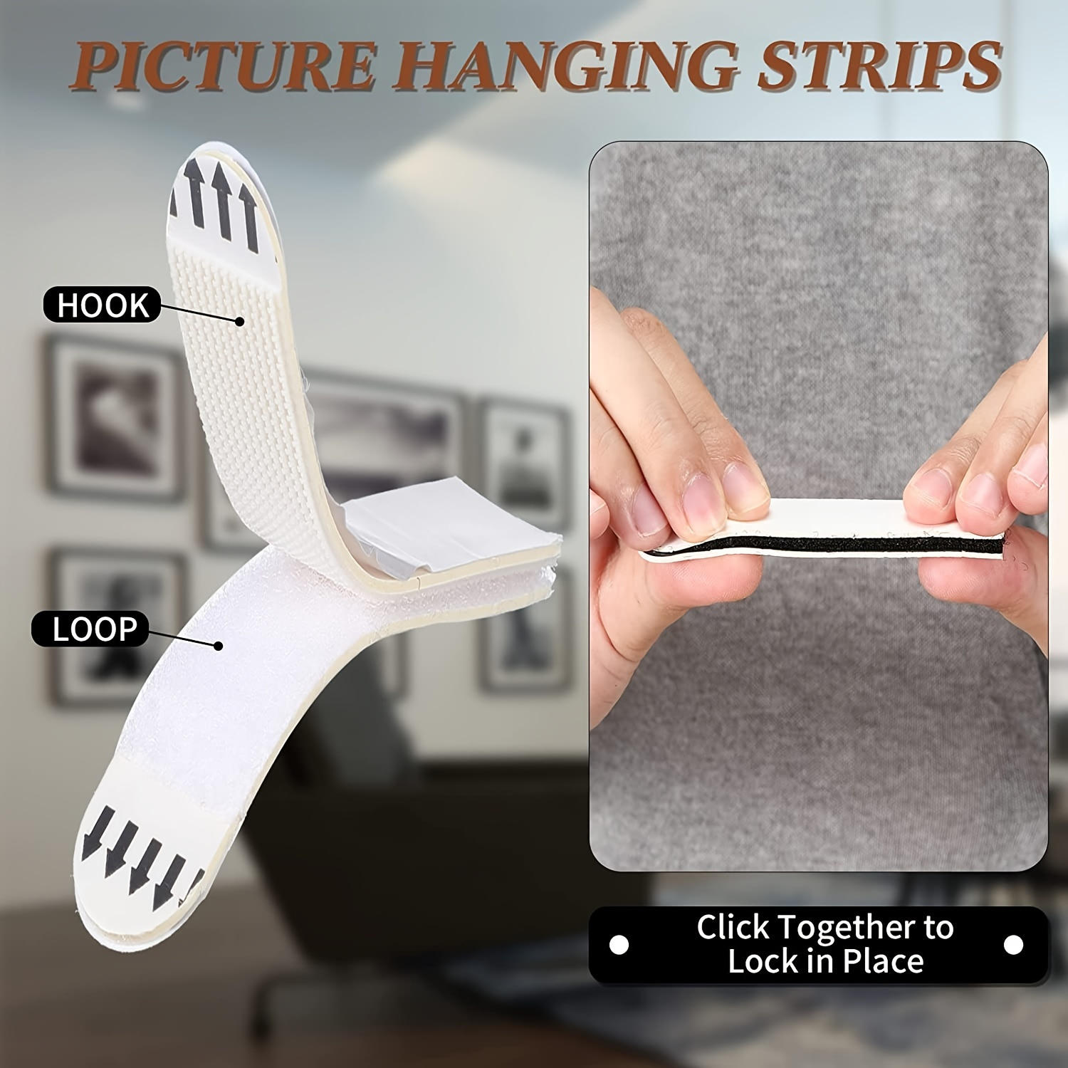 24strips Picture Hanging Strips Command Strips Heavy Duty Picture Hanging  Kit Without Nails Adhesive Strips, Damage Free Removable Wall Tape, For  Wall Art, Power Strip, Home, Office. - Temu Japan