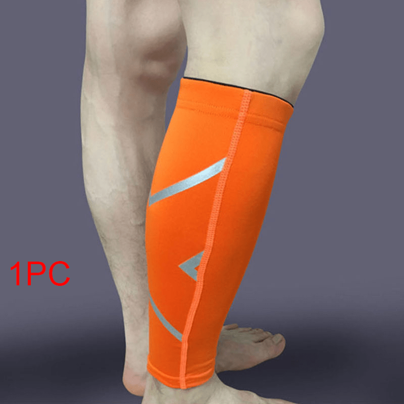 High Elastic Compression Calf Sleeve Reflective Design - Temu Austria