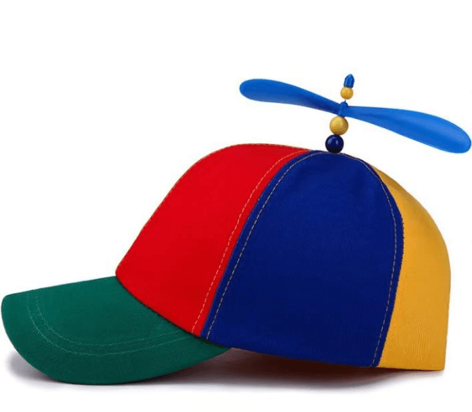 Rainbow Propeller Hat, Shop Baseball Caps