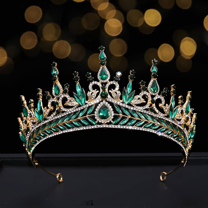 Luxury Baroque Crystal Bridal Tiaras Rhinestone Crown Bridal - Temu